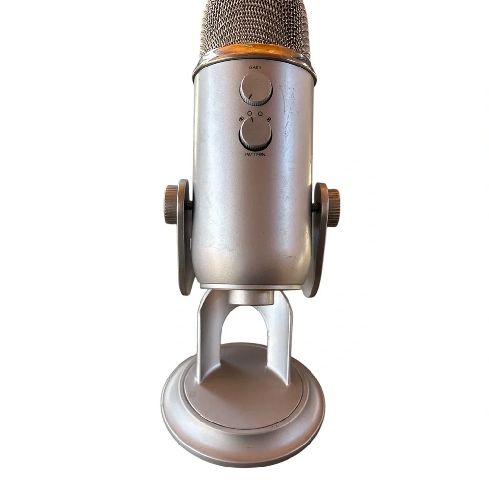 Premium Silver USB Microphone